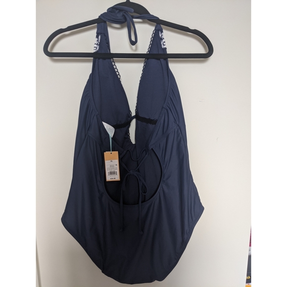 Kona Sol Navy Bathing Suit - Picture 3 of 7